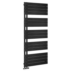   Egyenes radiátor, Aqualine MILI DC646T fürdőszobai radiátor, 600x1510mm, matt fekete
