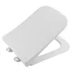 WC tető, Sapho BRUCKNER WALTER 201.505.4 WC-ülőke, Slim, Soft Close, duroplast