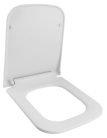 WC tető, Sapho BRUCKNER WALTER 201.505.4 WC-ülőke, Slim, Soft Close, duroplast