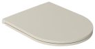 WC tető, Sapho ISVEA INFINITY SLIM 40KF0532I-S WC-ülőke, soft close, elefántcsont
