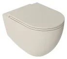 WC tető, Sapho ISVEA INFINITY SLIM 40KF0532I-S WC-ülőke, soft close, elefántcsont