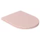 WC tető, Sapho ISVEA INFINITY SLIM 40KF0541I-S WC-ülőke, soft close, matt lazac