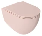 WC tető, Sapho ISVEA INFINITY SLIM 40KF0541I-S WC-ülőke, soft close, matt lazac