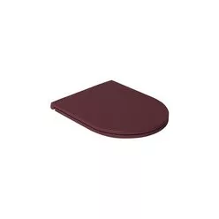   WC tető, Sapho ISVEA INFINITY SLIM 40KF0543I-S WC-ülőke, soft close, gesztenyevörös