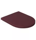 WC tető, Sapho ISVEA INFINITY SLIM 40KF0543I-S WC-ülőke, soft close, gesztenyevörös