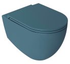WC tető, Sapho ISVEA INFINITY SLIM 40KF0545I-S WC-ülőke, soft close, benzin zöld