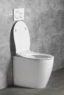 WC, Sapho SENTIMENTI 10SM10004SV álló WC Rimless, SmartFixPlus, 36x52cm