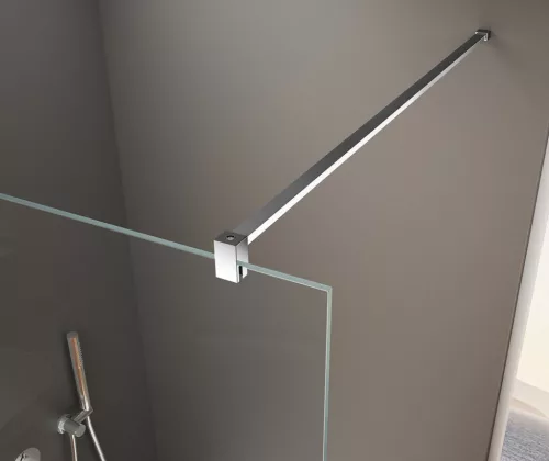 Walk-in, Sapho BRUCKNER SPITZA 750.090.1 WALK-IN fix zuhanyfal, 900mm