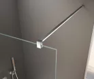Walk-in, Sapho BRUCKNER SPITZA 750.100.1 WALK-IN fix zuhanyfal, 1000mm