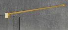 Walk-in, Sapho VARIO GOLD MATT GX1270-01 WALK-IN fix zuhanyfal 700mm, matt arany Walk-in fali pro
