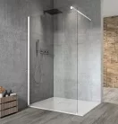 Walk-in, Sapho VARIO WHITE GX1280GX1015 WALK-IN fix zuhanyfal 800mm, matt fehér Walk-in fali prof