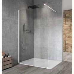   Walk-in, Sapho VARIO WHITE GX1280GX1015 WALK-IN fix zuhanyfal 800mm, matt fehér Walk-in fali prof