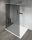 Walk-in, Sapho VARIO WHITE GX1390GX2215 WALK-IN fix zuhanyfal füst üveggel 900mm, matt fehér Walk