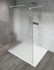 Walk-in, Sapho VARIO WHITE GX1413GX2215 WALK-IN fix zuhanyfal matt üveggel 1300mm, matt fehér Wal