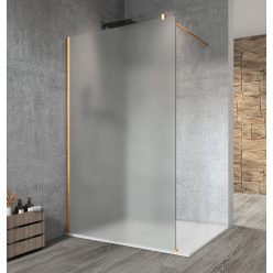   Walk-in, Sapho VARIO GOLD MATT GX1490-01 WALK-IN fix zuhanyfal matt üveggel 900mm, matt arany Wal