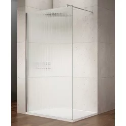   Walk-in, Sapho VARIO CHROME GX1510-05 WALK-IN zuhanyfal Nordic üveggel 1000mm, króm színű Walk-in