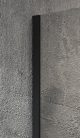 Walk-in, Sapho VARIO BLACK GX1510-06 WALK-IN zuhanyfal Nordic üveggel 1000mm, fekete színű Walk-i