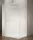 Walk-in, Sapho VARIO WHITE GX1511-07 WALK-IN zuhanyfal Nordic üveggel 1100mm, matt fehér színű Wa