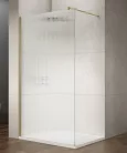 Walk-in, Sapho VARIO GOLD MATT GX1511-10 WALK-IN zuhanyfal Nordic üveggel 1100mm, matt arany szín