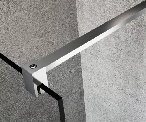 Walk-in, Sapho VARIO CHROME GX1512-01 Walk-in zuhanyfal Nordic üveggel 1200mm, króm színű Walk-in