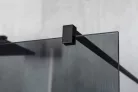 Walk-in, Sapho VARIO BLACK GX1512-06 WALK-IN zuhanyfal Nordic üveggel 1200mm, fekete színű Walk-i
