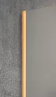 Walk-in, Sapho VARIO GOLD GX1570-08 WALK-IN zuhanyfal Nordic üveggel 700mm, arany színű Walk-in f