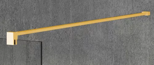 Walk-in, Sapho VARIO GOLD GX1590-04 Walk-in zuhanyfal Nordic üveggel 900mm, arany színű Walk-in m