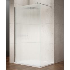   Walk-in, Sapho VARIO CHROME GX1590-05 WALK-IN zuhanyfal Nordic üveggel 900mm, króm színű Walk-in