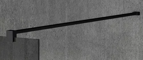 Zuhanykabin alkatrész, Sapho GELCO VARIO GX2214 Walk-In merevítő, 1400mm, fekete