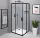 Zuhanykabin, Sapho SIGMA SIMPLY BLACK GS2110BGS2110B szögletes zuhanykabin 1000x1000mm