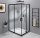 Zuhanykabin, Sapho SIGMA SIMPLY BLACK GS2190BGS2180B szögletes zuhanykabin 900x800mm, balos/jobbo