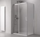 Zuhanykabin, Sapho THRON LINE SQUARE TL1370-5002 szögletes zuhanykabin szögletes görgő 130x70