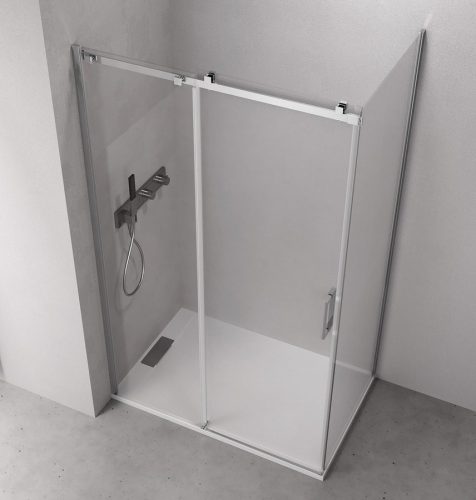 Zuhanykabin, Sapho THRON LINE SQUARE TL1490-5002 szögletes zuhanykabin szögletes görgő 140x90