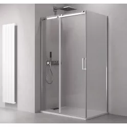   Zuhanykabin, Sapho THRON LINE SQUARE TL1570-5002 szögletes zuhanykabin szögletes görgő 150x70