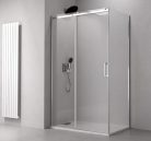 Zuhanykabin, Sapho TL1610-5005 THRON LINE ROUND szögletes zuhanykabin kerek görgő 160x100