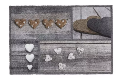 Lábtörlő, Ambiance hearts 50x75