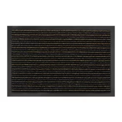 Lábtörlő, Maxi Dry stripe beige/brown 60x80