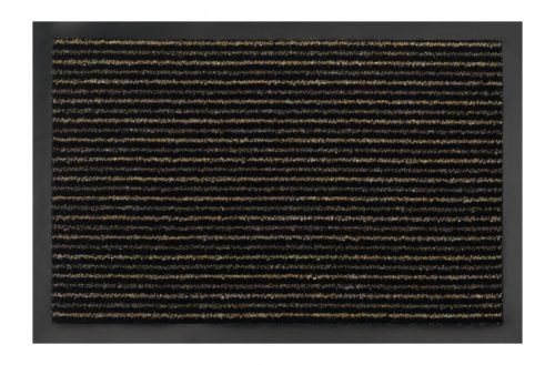 Lábtörlő, Maxi Dry stripe beige/brown 60x80