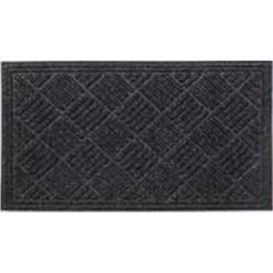 Lábtörlő, Contours Parquet Dark Grey 80x120
