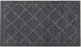 Lábtörlő, Contours Parquet Grey 45x75