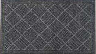 Lábtörlő, Contours Parquet Grey 80x120