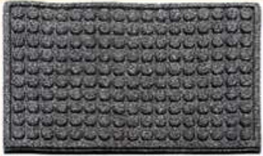 Lábtörlő, Contours Rounds Grey 4PK 45x75