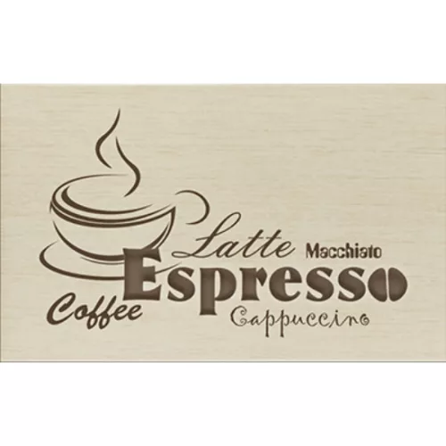 Dekorlap, Zalakerámia CAPPUCCINO F-42440 SELMA matt dekor 25x40