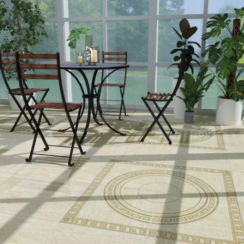 Járólap, Zalakerámia 6046-0131 TRAVERTINE matt padlóburkoló 45x45