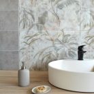 Csempe, Zalakerámia EXOTIC fényes falburkoló, szürke ZBD 62102