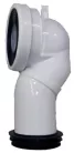 Alkatrész, Sanotechnik R10 WC-bekötőcső (átalakító R3030 monoblokkos WC-hez)