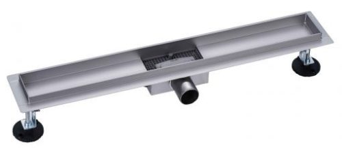 Padlóösszefolyó, Sanotechnik DT70 burkolható zuhanyfolyóka, króm