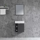 Komplett fürdőszobabútor, Sanotechnik HT50101 SPRING bútorszett, antracit