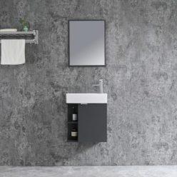   Komplett fürdőszobabútor, Sanotechnik HT50101 SPRING bútorszett, antracit