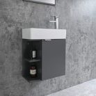 Komplett fürdőszobabútor, Sanotechnik HT50101 SPRING bútorszett, antracit